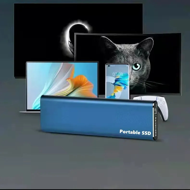 External SSD 4TB USB C Portable Aluminum High Speed Storage | Lumfield