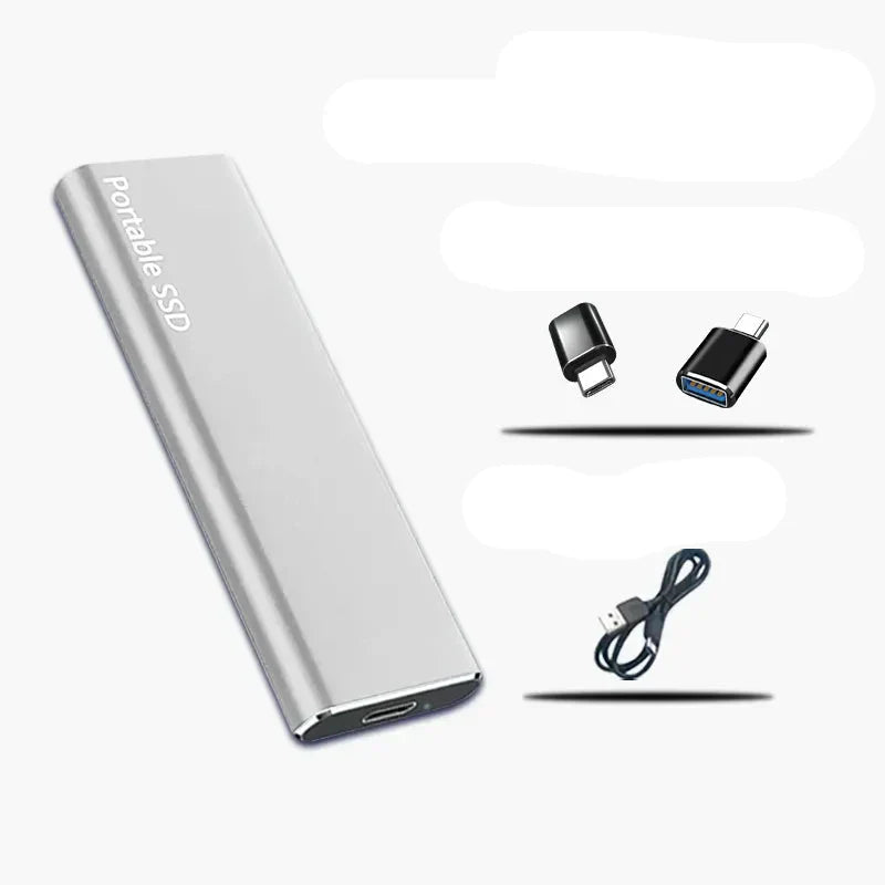 External SSD 4TB USB C Portable Aluminum High Speed Storage | Lumfield