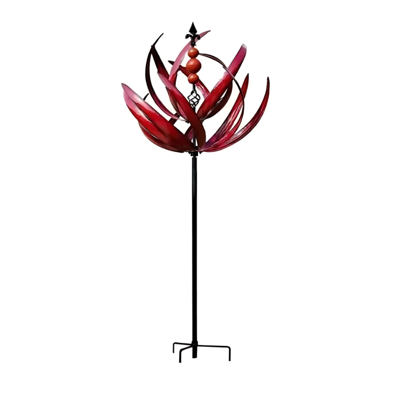Metal Garden Wind Spinner Outdoor Decorative Yard Art Weather Resistant | Lumfield
