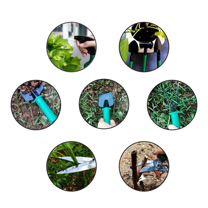 Garden Tool Set 10 Piece Stainless Steel With Storage Case | Lumfield